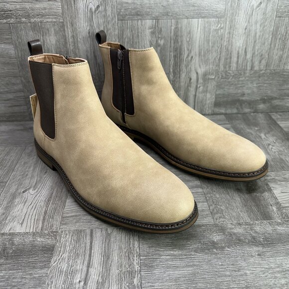 Madden NYC Men's size 13 Wheat Jayson Chelsea Boot - Picture 2 of 8